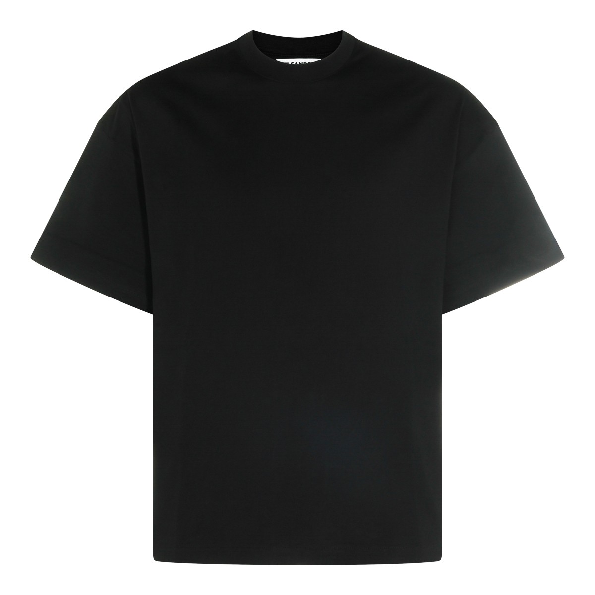 BLACK COTTON T-SHIRT