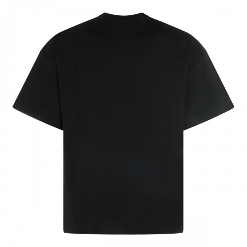 BLACK COTTON T-SHIRT