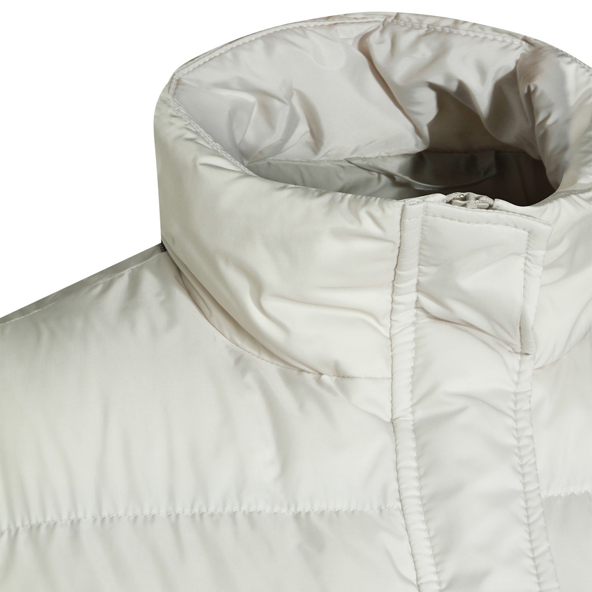 LIGHT GREY DOWN JACKET