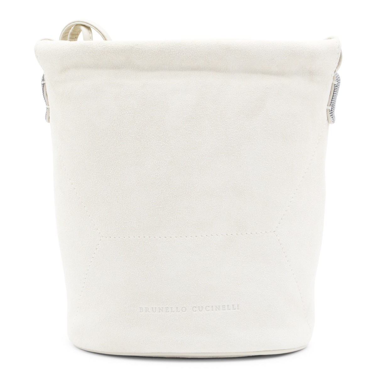 IVORY LEATHER CROSSBODY BAG