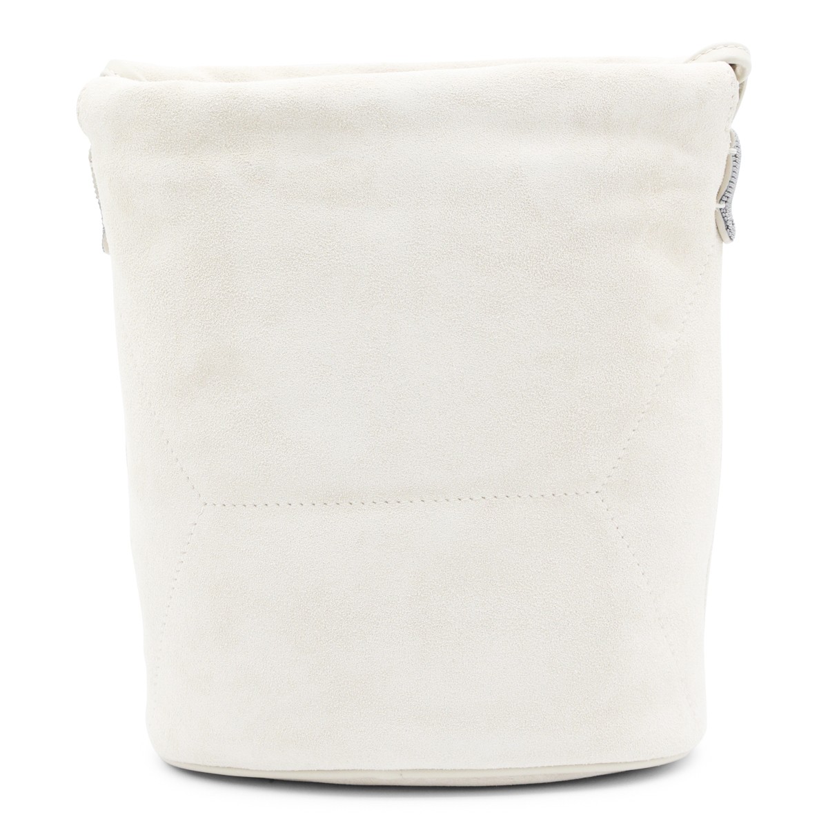 IVORY LEATHER CROSSBODY BAG