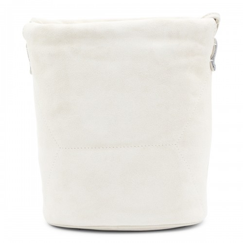 IVORY LEATHER CROSSBODY BAG