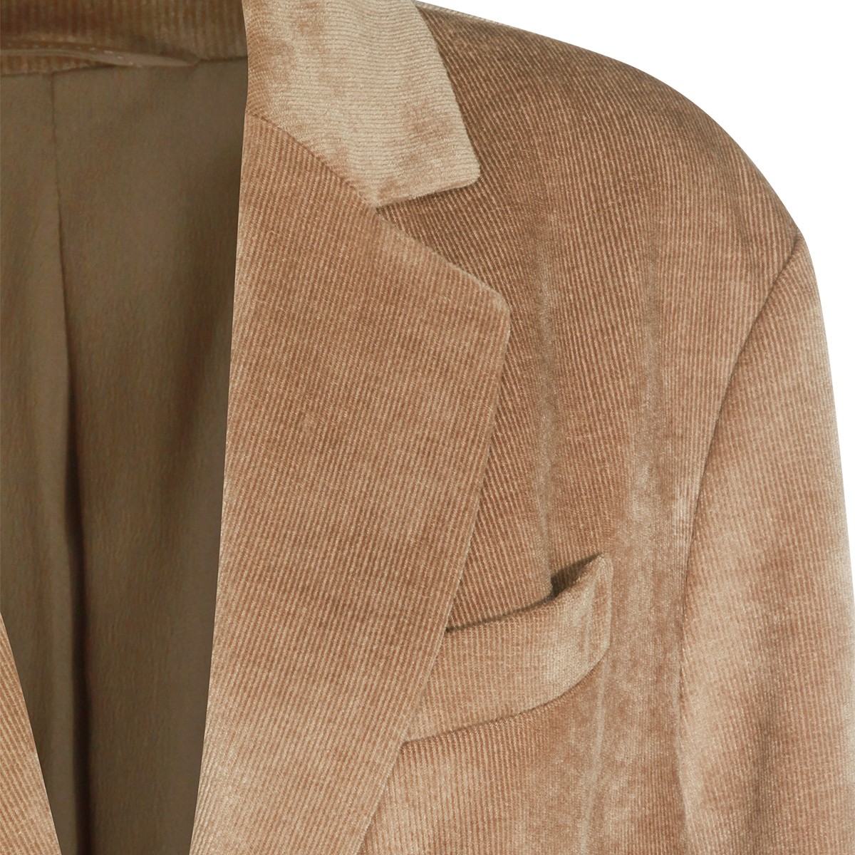 BEIGE VISCOSE BLAZER