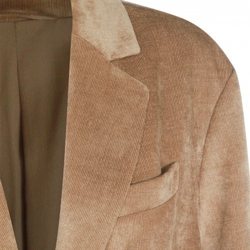 BEIGE VISCOSE BLAZER