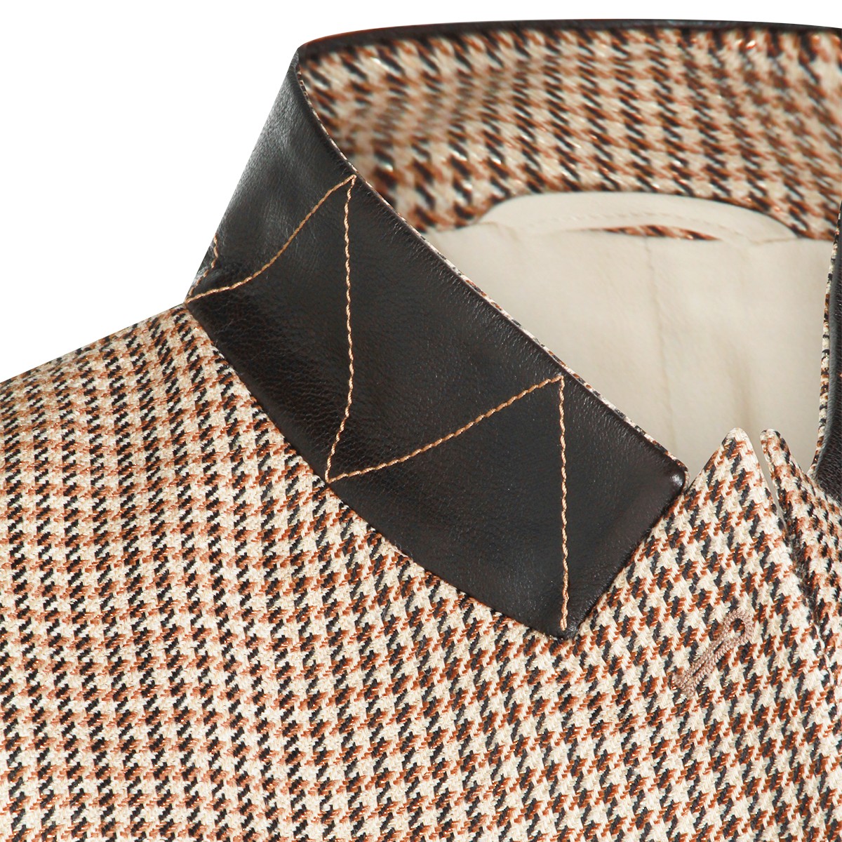 BROWN WOOL BLAZER