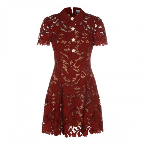 BURGUNDY DRESS