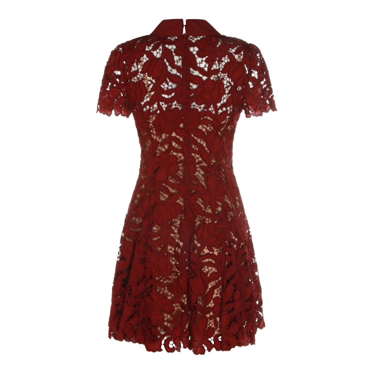 BURGUNDY DRESS