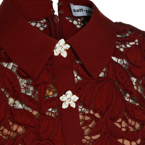 BURGUNDY DRESS