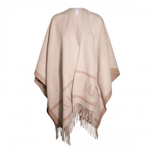 BEIGE WOOL HILDE SCARF