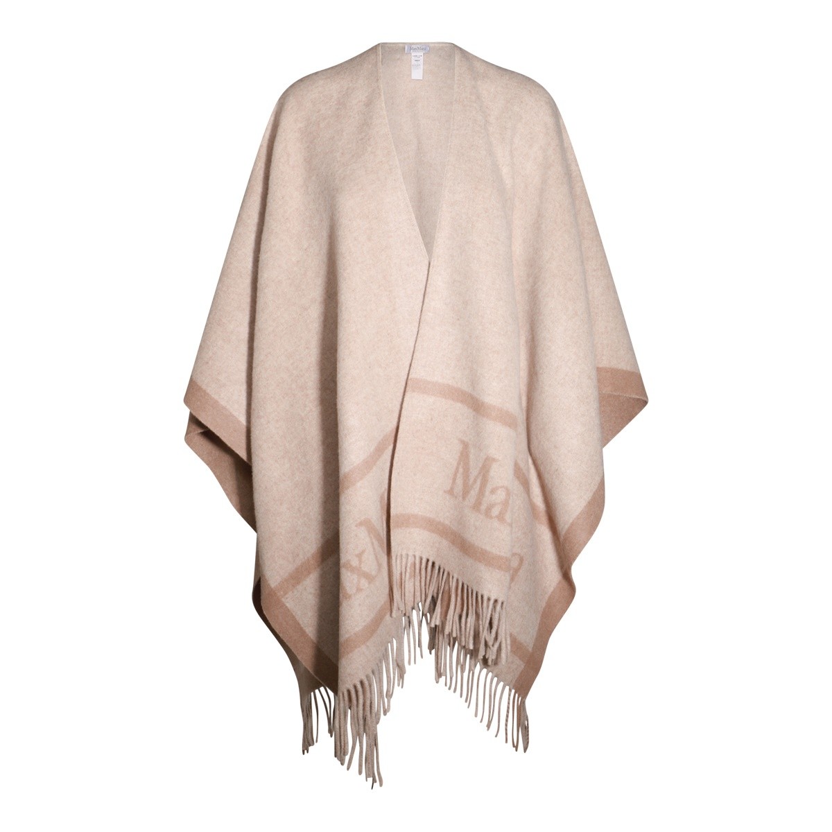 BEIGE WOOL HILDE SCARF