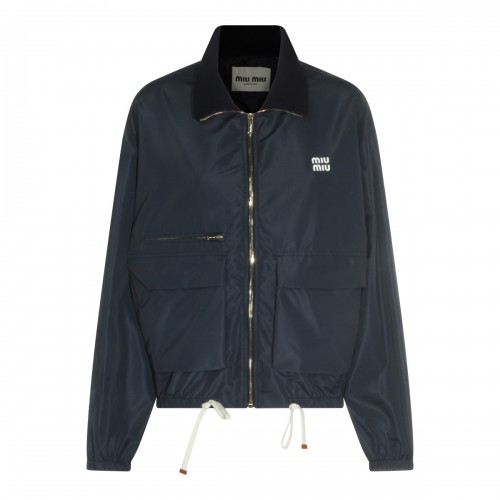 BLUE CASUAL JACKET
