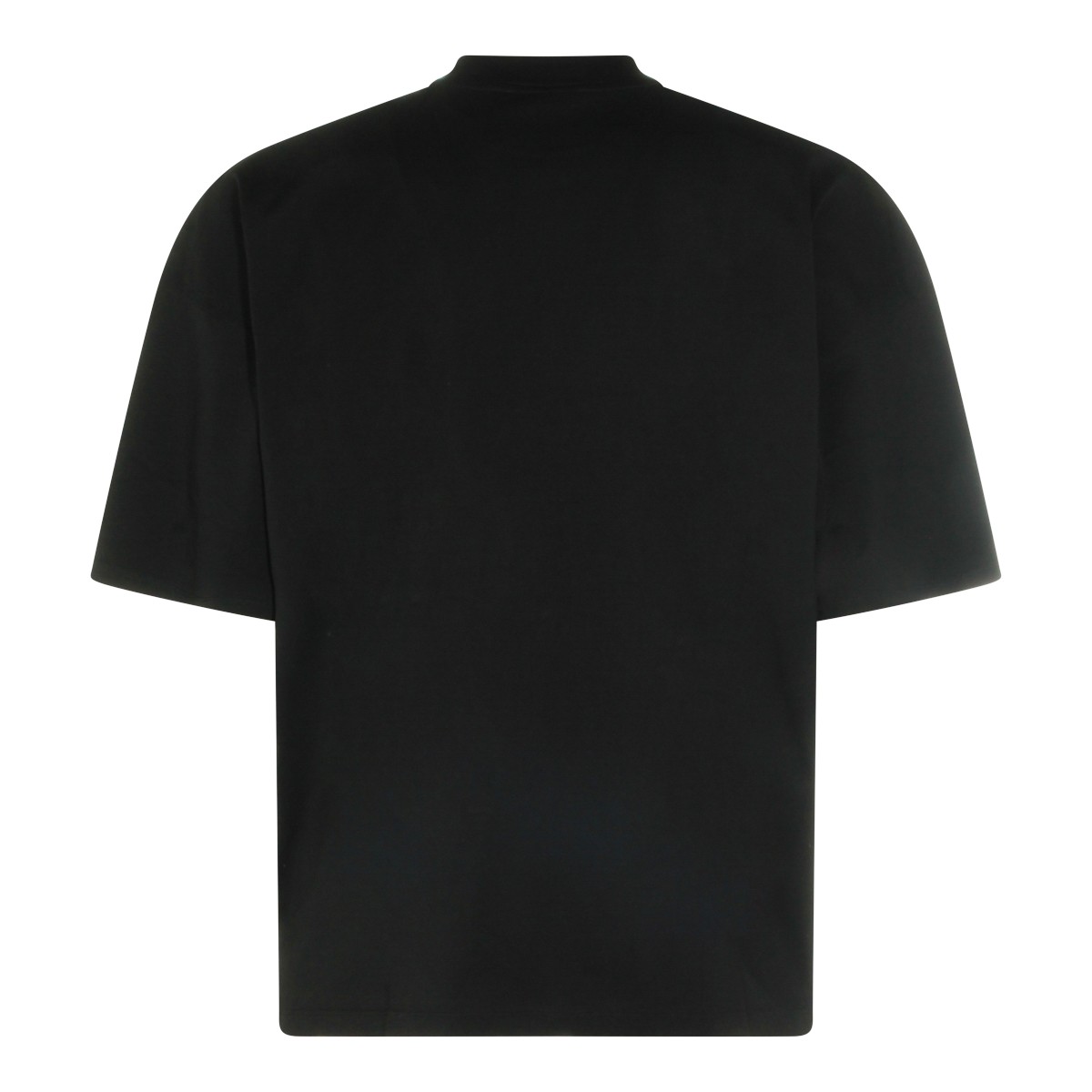 BLACK COTTON T-SHIRT