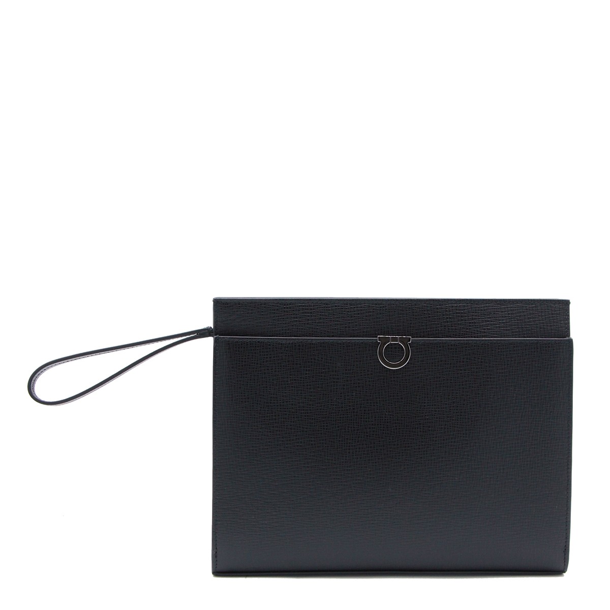 BLACK LEATHER POUCH