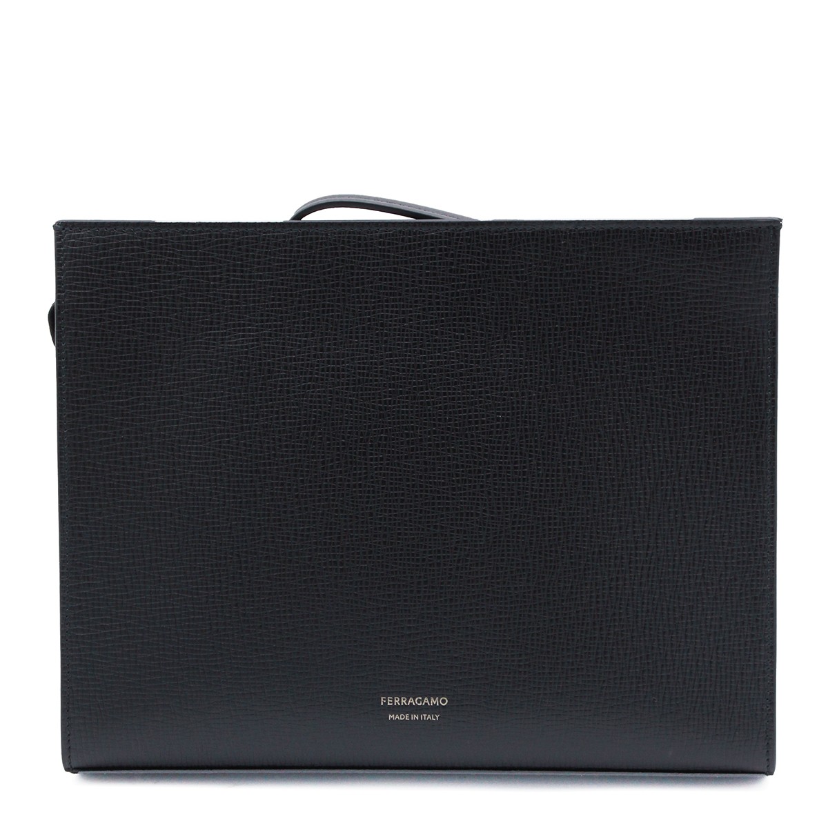 BLACK LEATHER POUCH