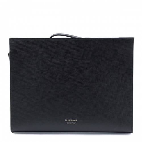 BLACK LEATHER POUCH