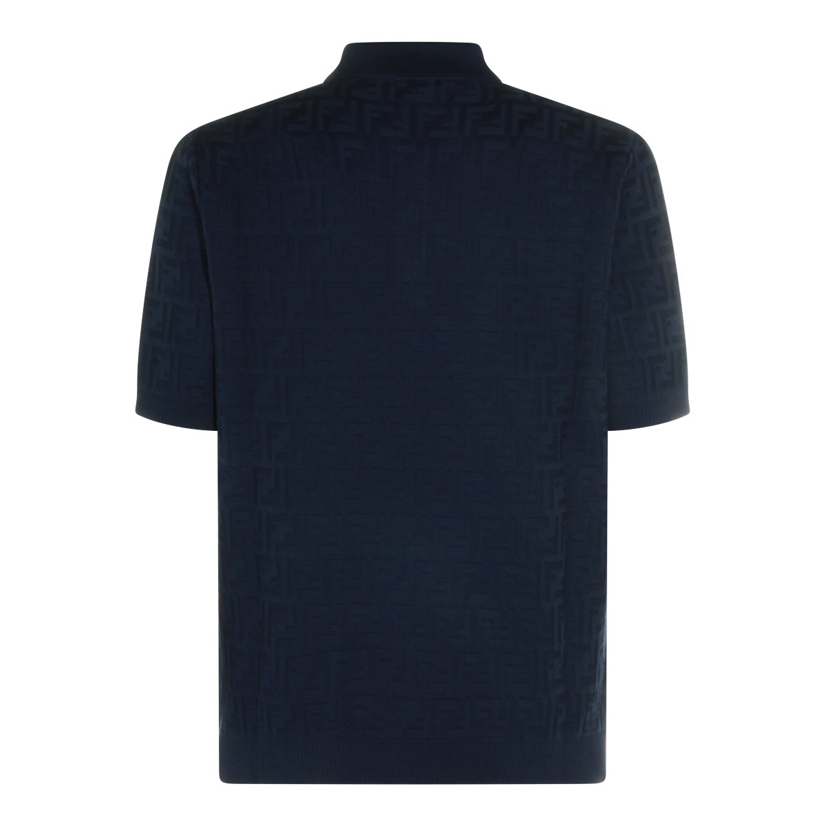 BLUE COTTON POLO SHIRT