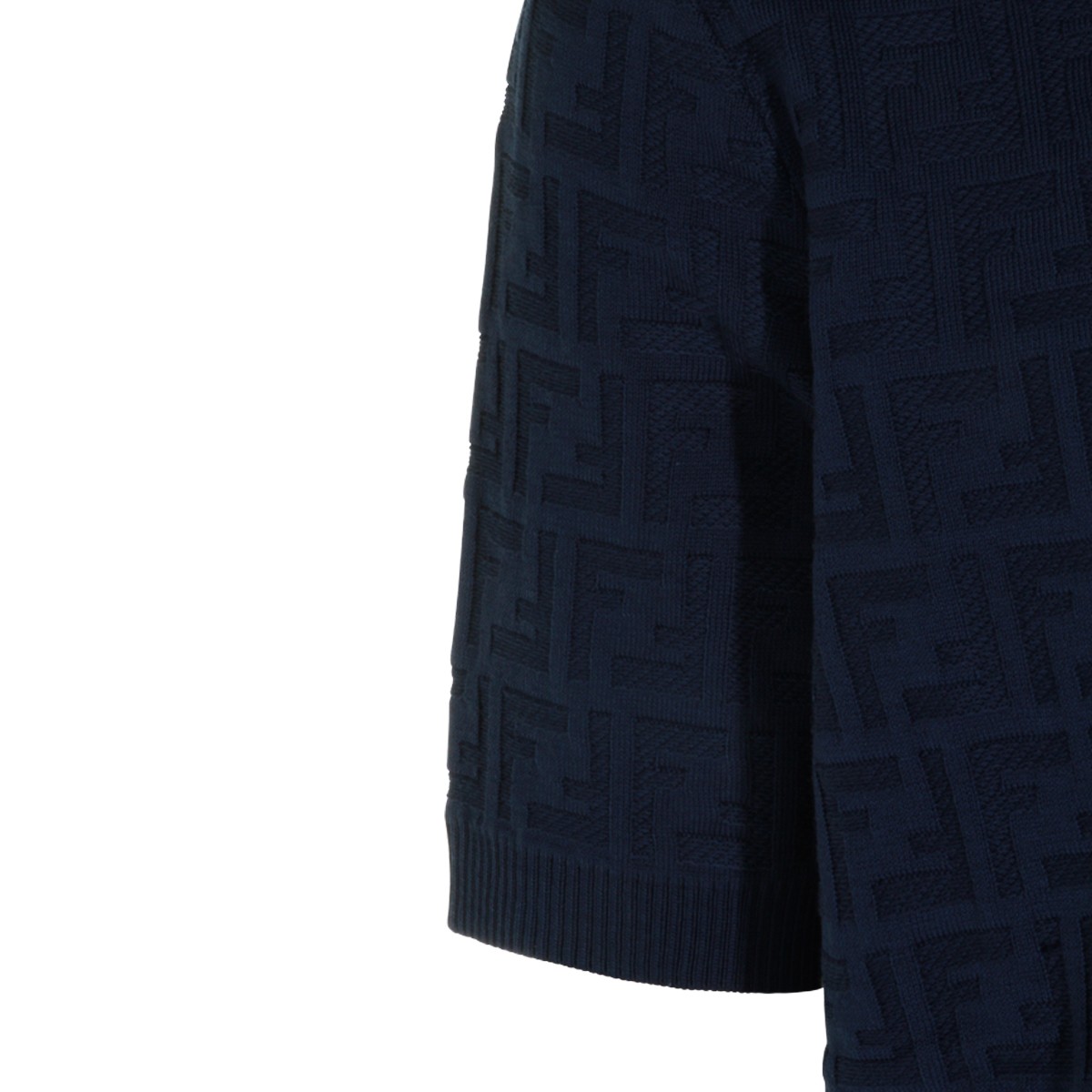 BLUE COTTON POLO SHIRT