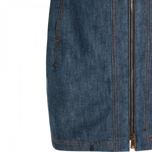 BLUE COTTON DRESS
