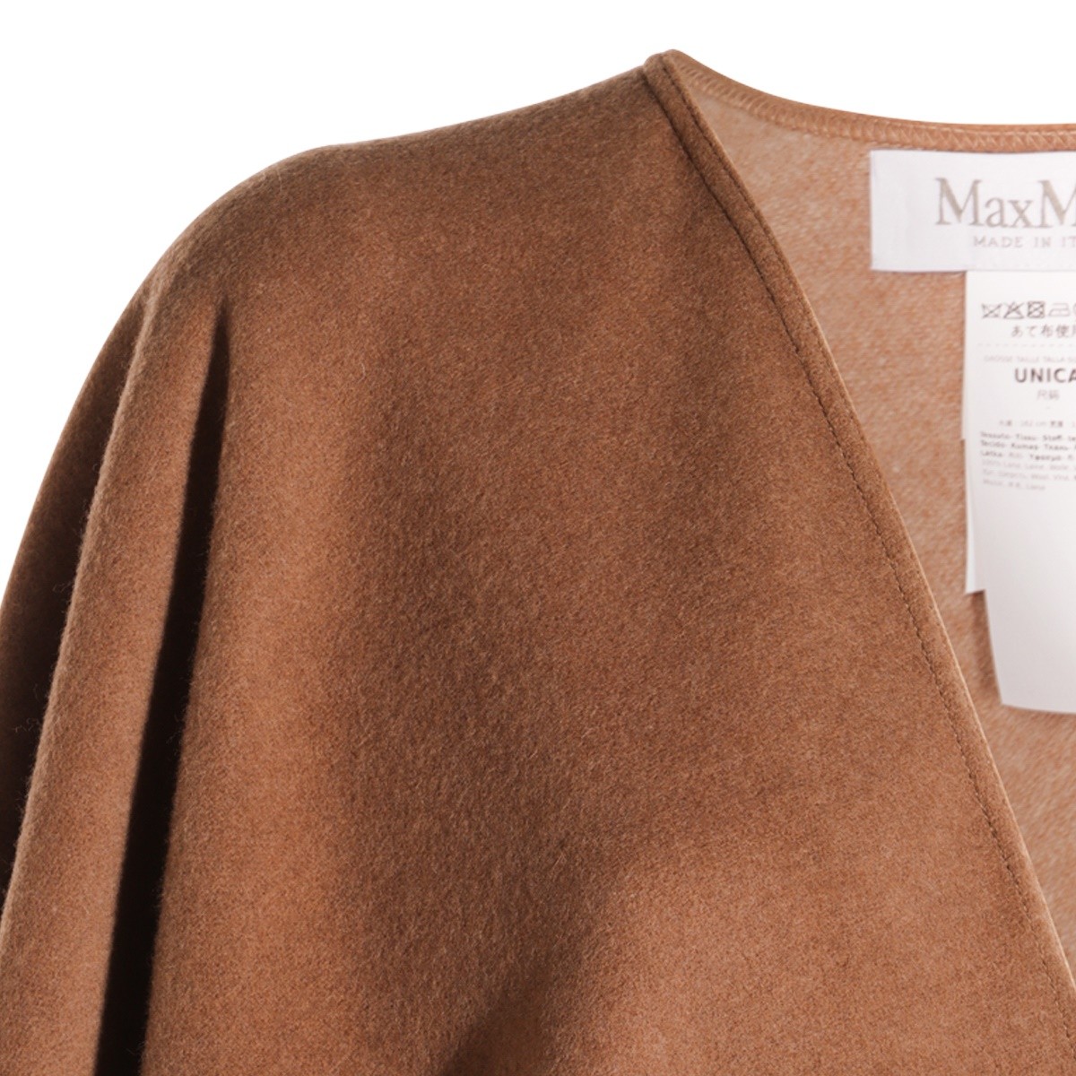 CAMEL WOOL HILDE SCARF