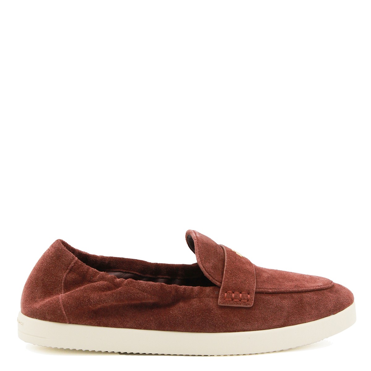 CHERRY LEATHER LOAFERS