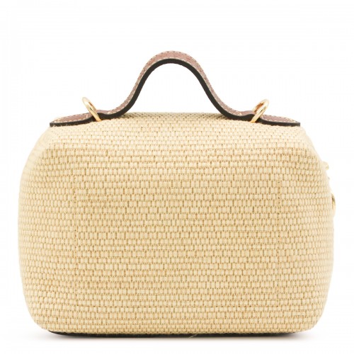 NATURAL COTTON PANIER VANITY TOTE