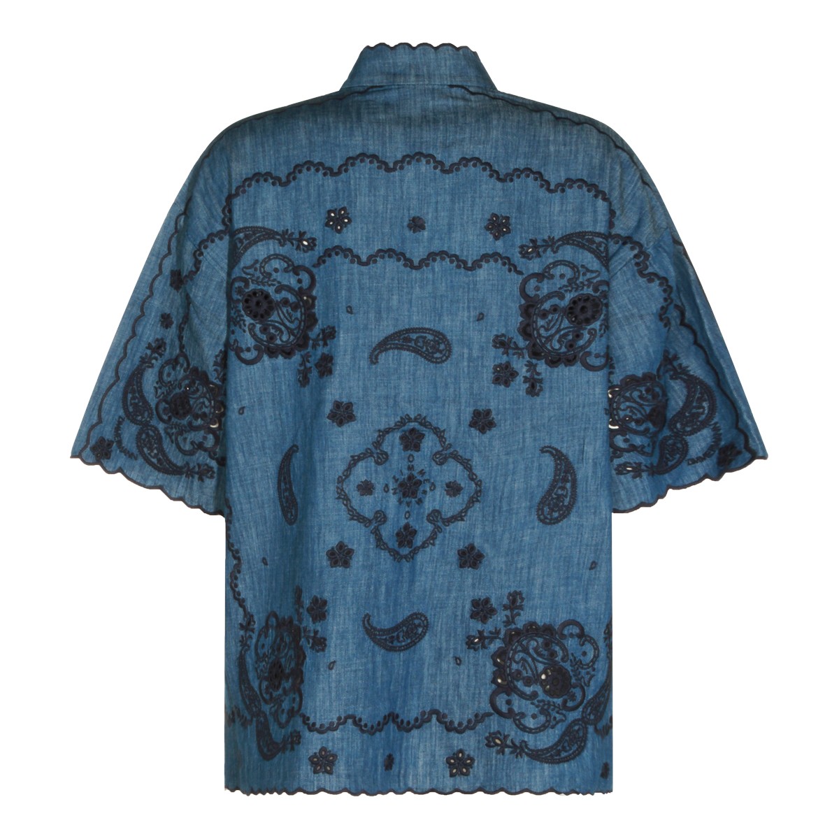 BLUE COTTON SHIRT
