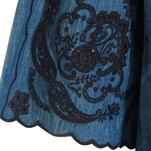 BLUE COTTON SHIRT