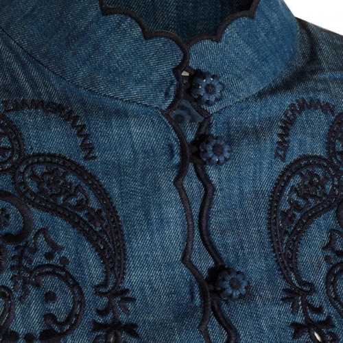 BLUE COTTON SHIRT