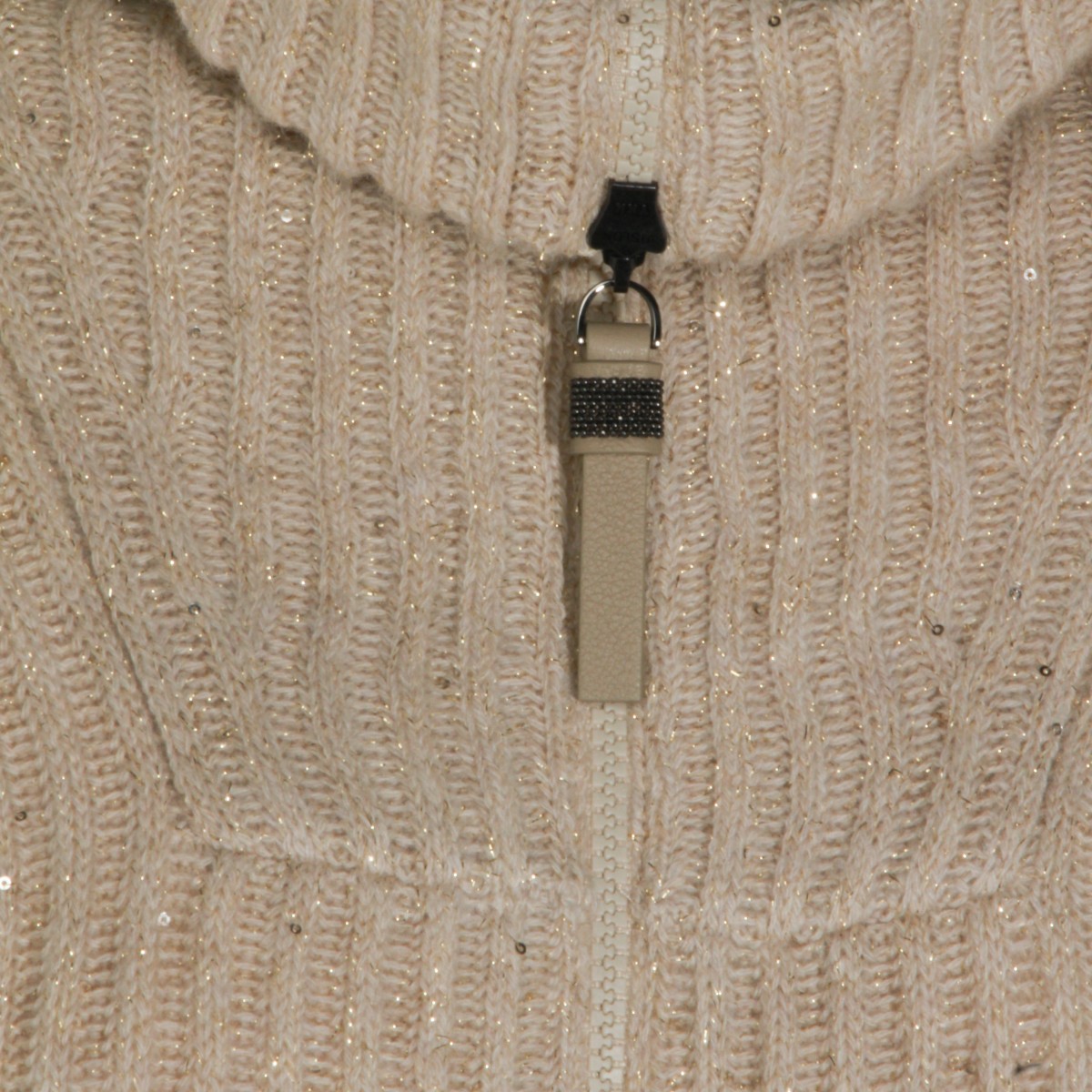 BEIGE WOOL KNITWEAR