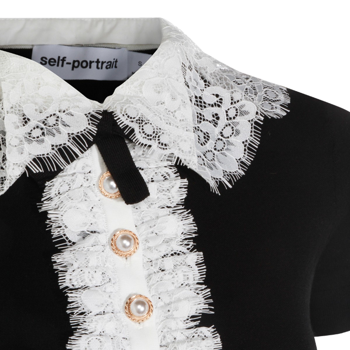 BLACK WOOL KNITWEAR