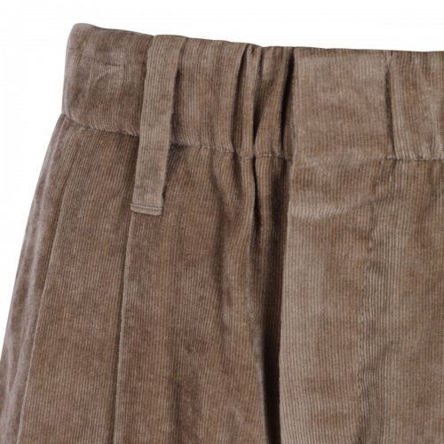 BROWN VISCOSE PANT