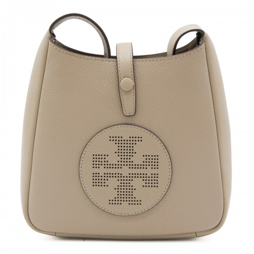 BEIGE LEATHER MILLER SWING SHOULDER BAG