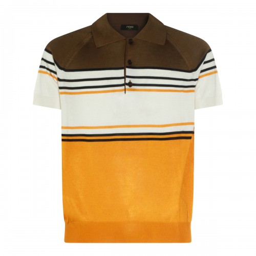 MULTICOLOR VISCOSE POLO SHIRT