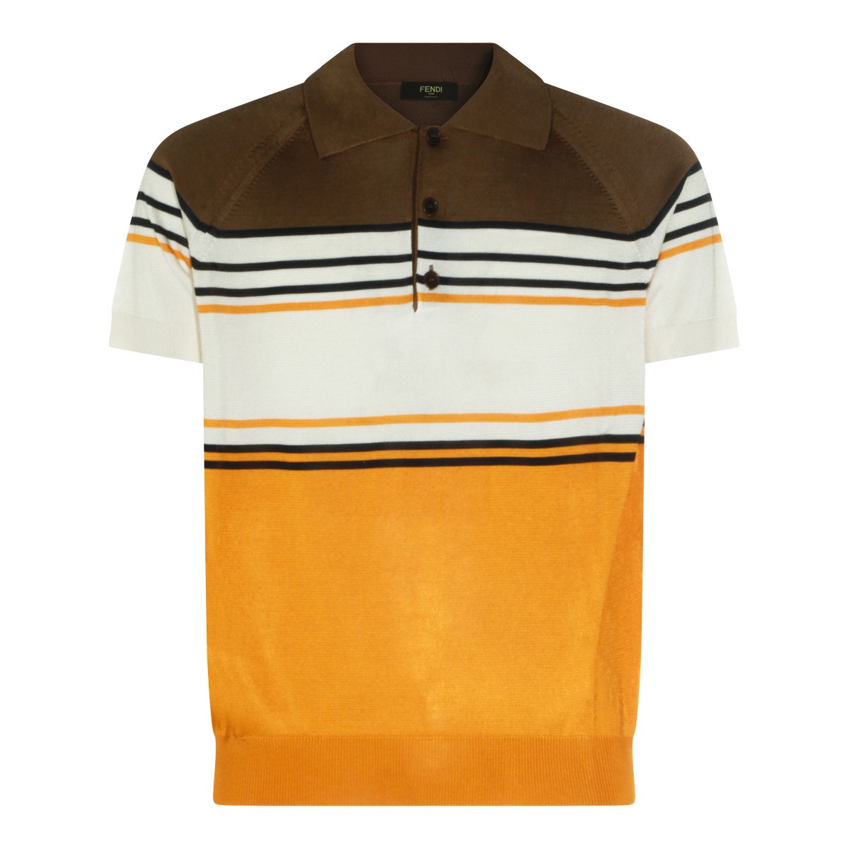 MULTICOLOR VISCOSE POLO SHIRT