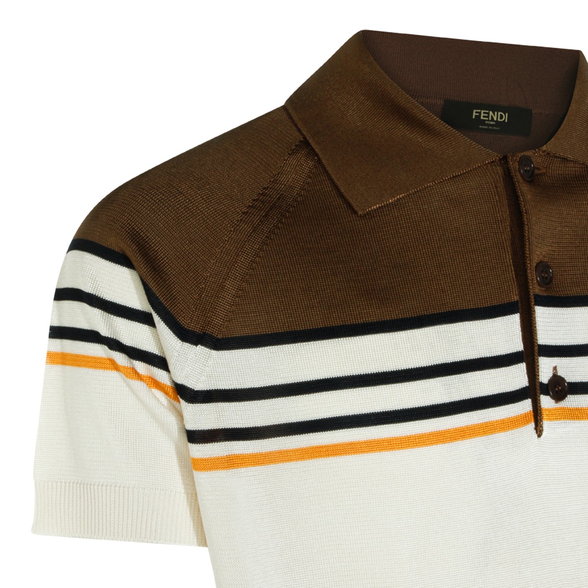 MULTICOLOR VISCOSE POLO SHIRT
