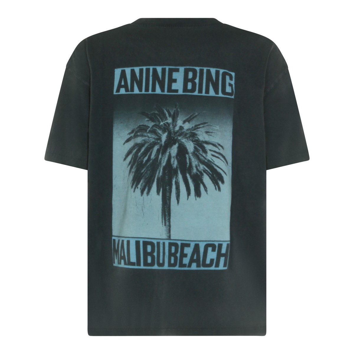 BLACK COTTON T-SHIRT