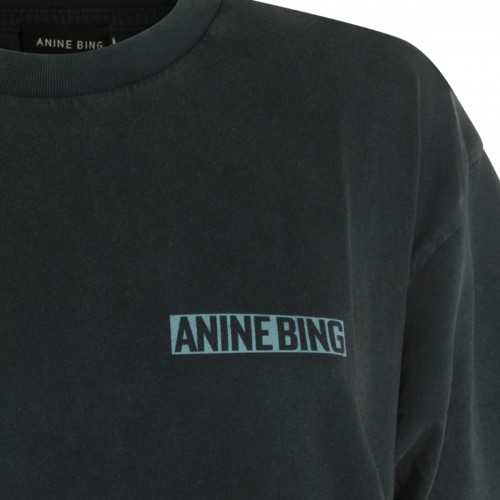 BLACK COTTON T-SHIRT