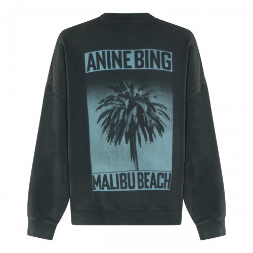BLACK COTTON SWEATSHIRT 2