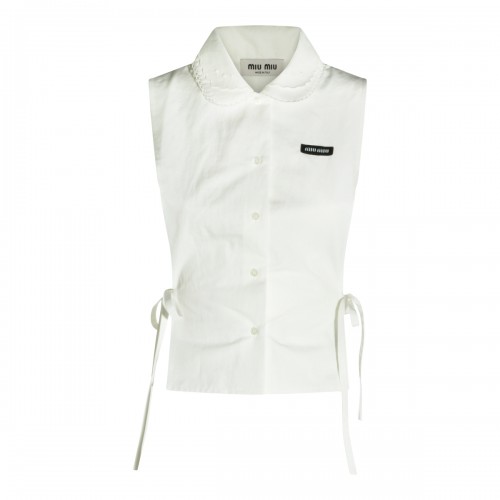 WHITE COTTON SHIRT