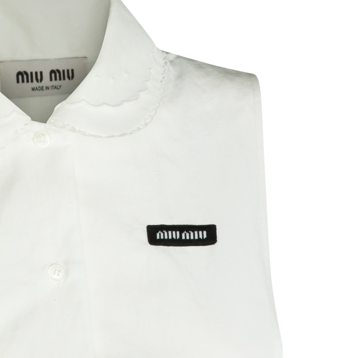 WHITE COTTON SHIRT