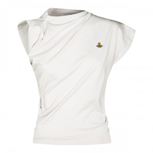 WHITE COTTON HEBO TOP