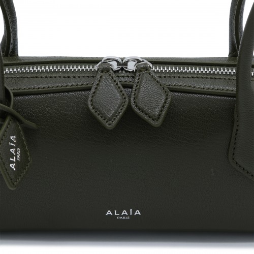 VERT CAMOUFLAGE LEATHER LE TECKEL SMALL SHOULDER BAG