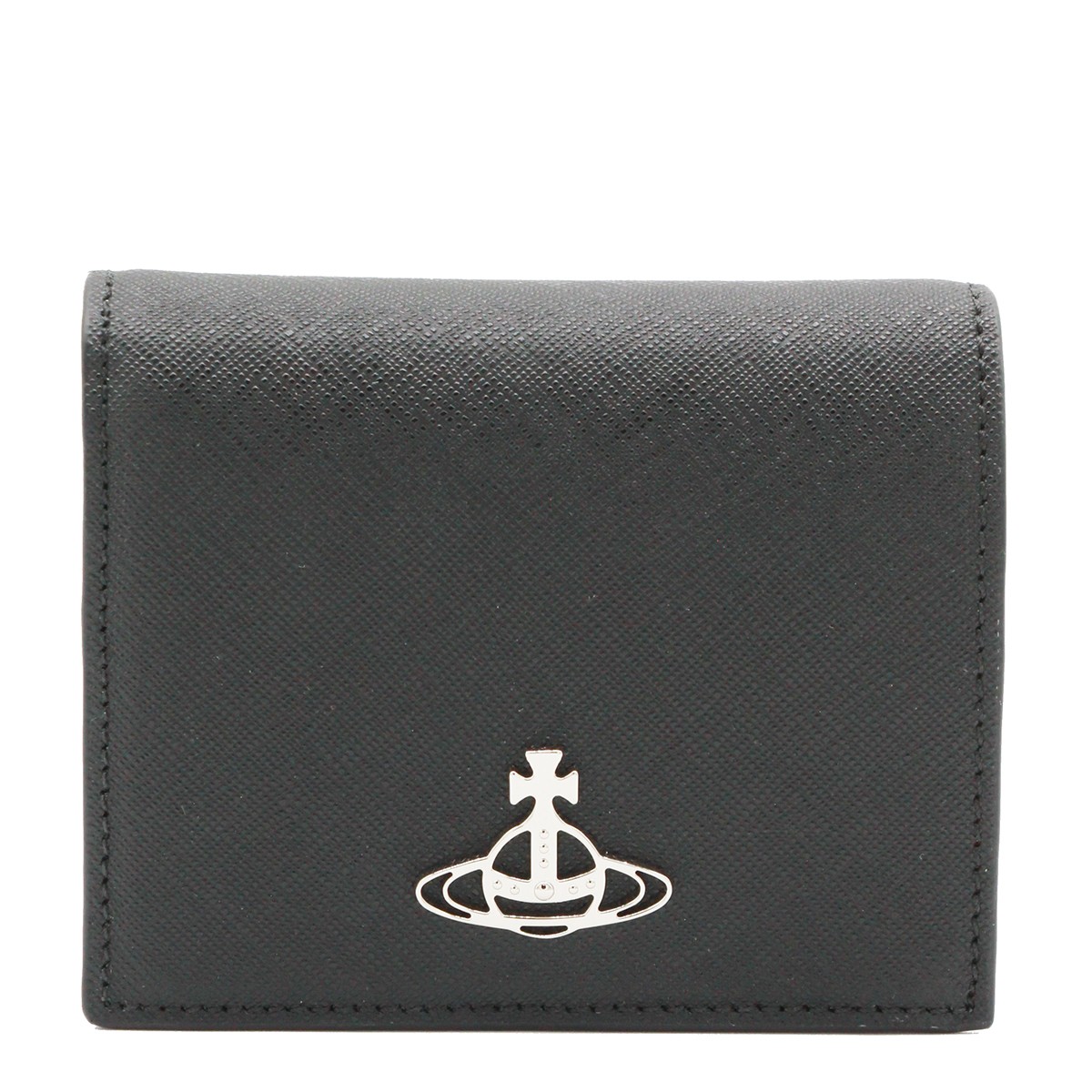 BLACK LEATHER WALLET
