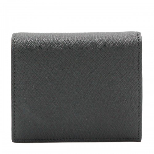 BLACK LEATHER WALLET