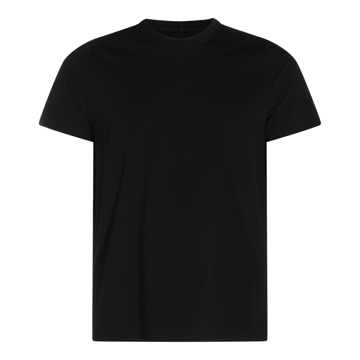 BLACK COTTON T-SHIRT