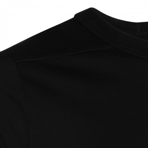 BLACK COTTON T-SHIRT