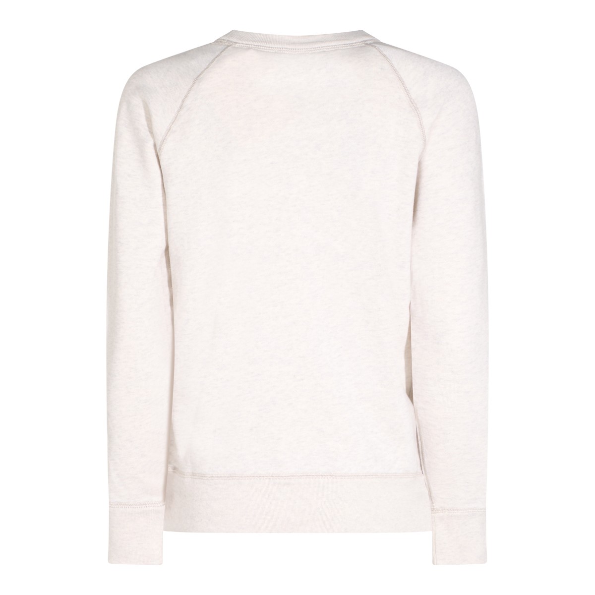 ECRU COTTON MILLINY SWEATSHIRT 