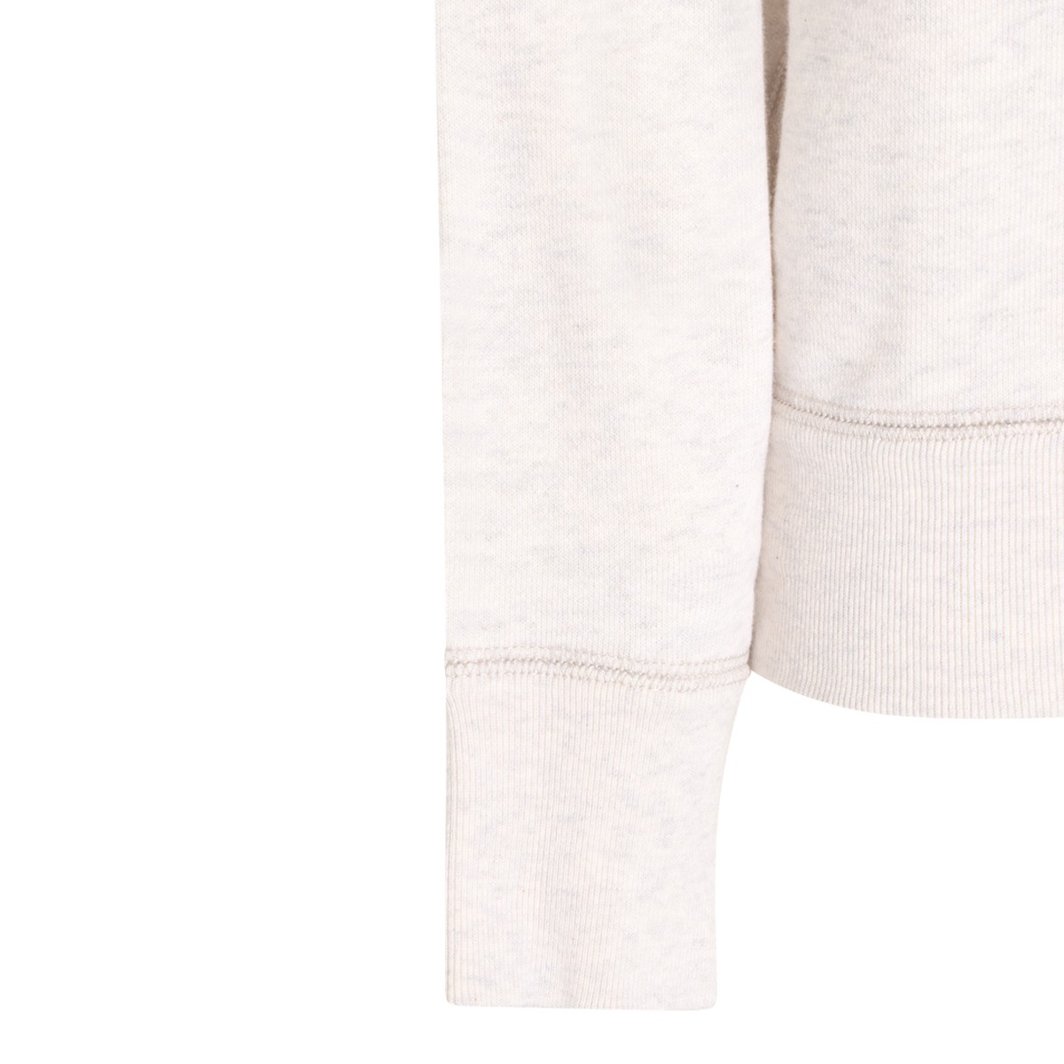 ECRU COTTON MILLINY SWEATSHIRT 
