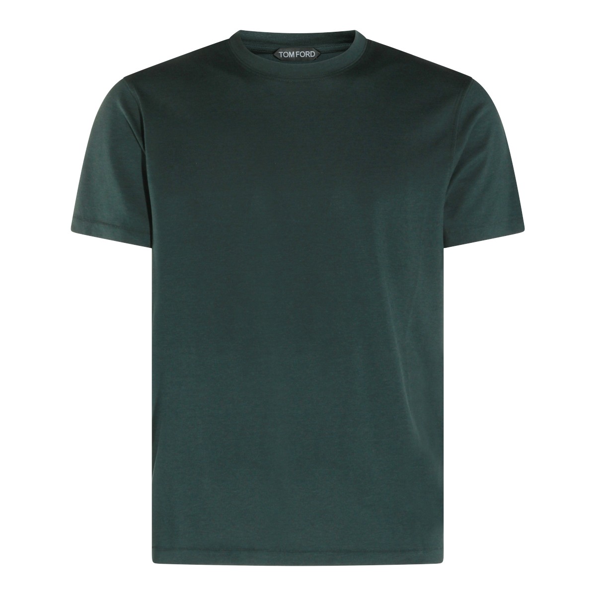 DARK GREEN COTTON T-SHIRT