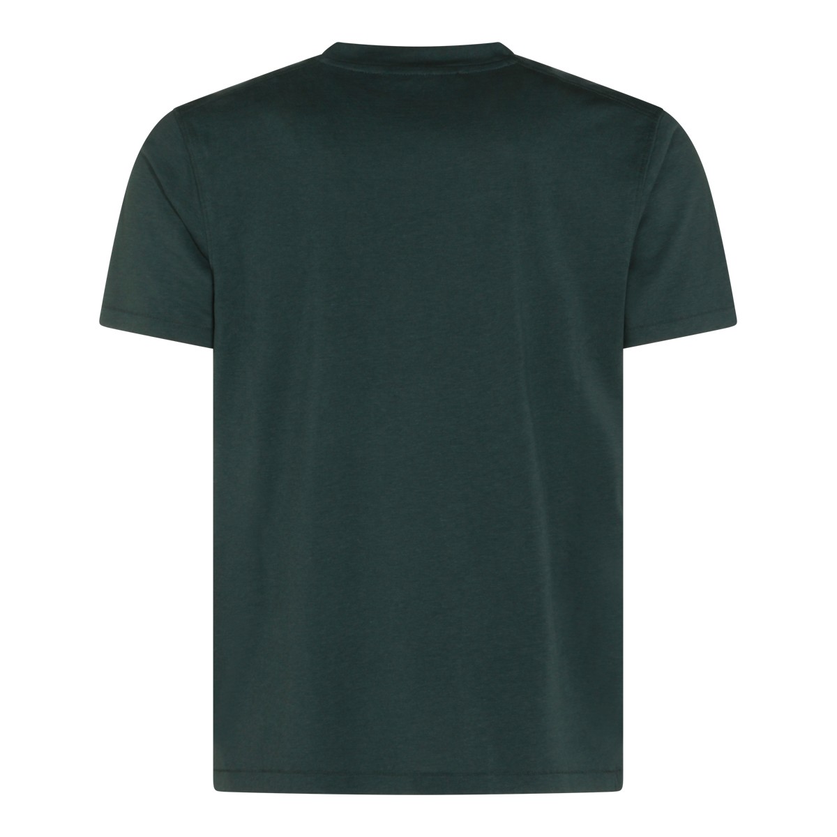 DARK GREEN COTTON T-SHIRT